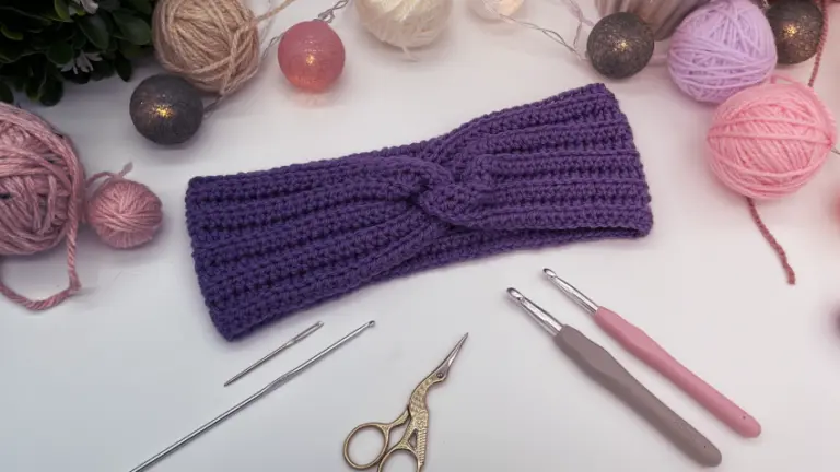 Dein erstes Häkelprojekt: Ein einfaches Stirnband