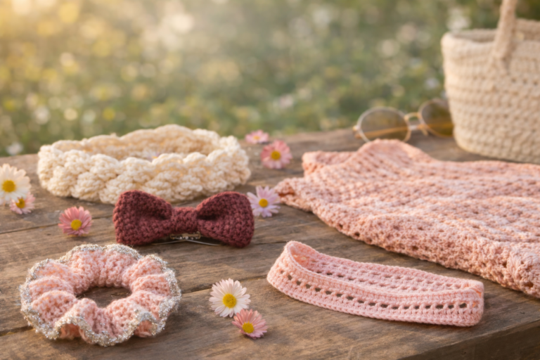 🌸 Häkel Must-haves für den Frühling – Diese Accessoires brauchst du jetzt