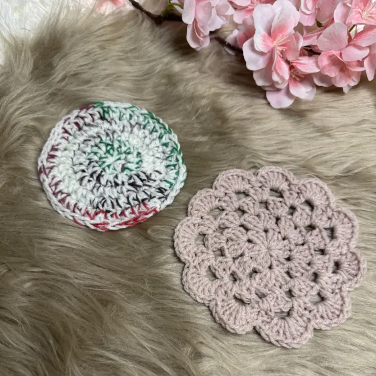 Untersetzer häkeln aus Baumwolle – 5 einfache Varianten für Anfänger